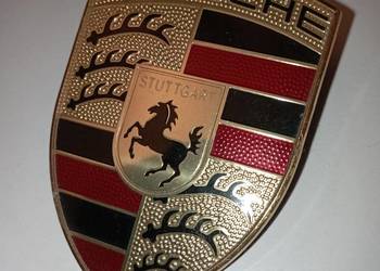 Znaczek logo Porsche macan  na maskę