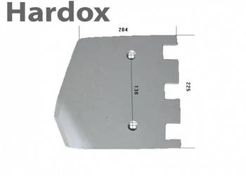 Lemiesz HARDOX 2 części do kombajnu ziemniaczanego REEKE