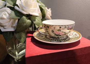 Porcelanowa filiżanka ze spodkiem Dominum