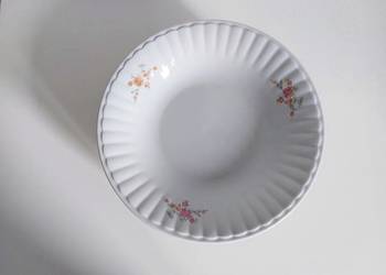 talerze obiadowe Wawel z kwiatami, 5 sztuk, made in Poland