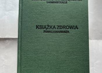 Książeczka zdrowia funkcjonariusza MSWiA
