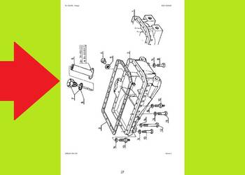 CLAAS/RENAULT CERGOS 355-335 katalog części PO POLSKU