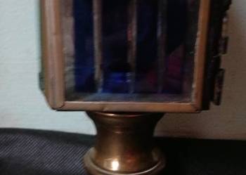 Stara lampa powozowa z lat 20 tych Stara lampa powozowa z lat 20 tych