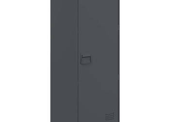 Szafka antracytowa 345x39x107 cm stal WM-841705
