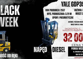 YALE GDP30VX 2007r. diesel