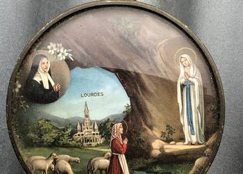 Obrazek za szkłem Lourdes