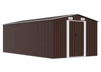 vidaXL Szopa ogrodowa, 257x489x181 cm(SKU:143351)