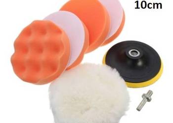 NOWE pady rzep talerz zestaw polerski 10cm
