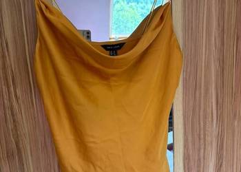 New Look żółta bluzka na ramiączkach r 38