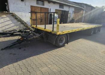 Przyczepa niskopodwoziowa 24DMC + najazdy