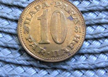 Jugosławia 10 Para  1965r