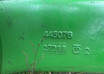 Belka mostu john deere carraro wkład mostu zwolnica