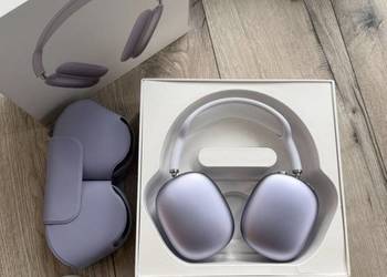 Airpods max fioletowe