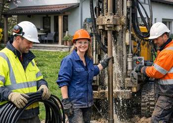 odwierty pod pompę ciepła gruntowa pompa gruntowe pompy ciepła Ostrzeszów