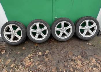 Alufelgi z oponami zimowymi Hankook Winter iPike RS2 5x112 225/50/17