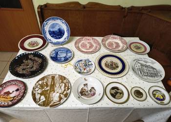 Talerze ozdobne kolekcjonerskie