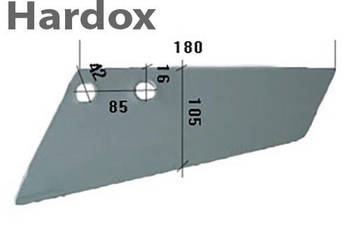 Lemieszyk HARDOX 92537/L agregat ścierniskowy VOGEL