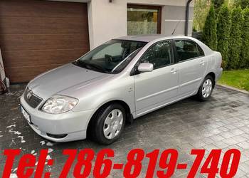 Salonowa 56 tyś km Toyota Corolla 1.6 Benz bardzo bogata wersja