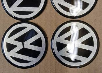 emblematy logo naklejki znaczki felgi dekielki kołpaki vw 55mm