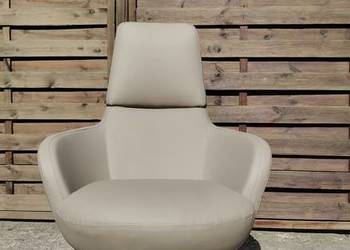 Fotel NATUZZI obrotowy wygodny elegancki