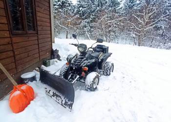 Quad Bashan 200 ze spychem