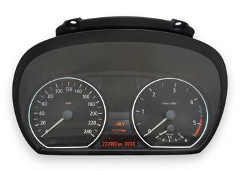 LICZNIK ZEGARY 6947136 BMW E81 E87 2.0 D Diesel 222 082km europa