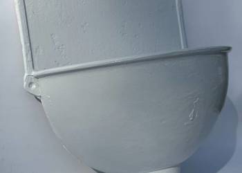 STARY ZLEW ŻELIWNY, UMYWALKA, KWIETNIK - SYGNOWANY