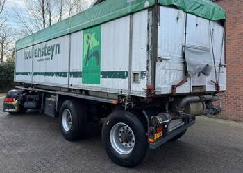 2 osiowa naczepa wywrotka z wydmuchem do pelletu zboza