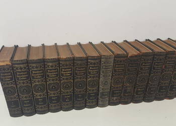 Encyklopedia Niemieckie 15 tomów 1875r  Brockhaus ConversationsLexikon