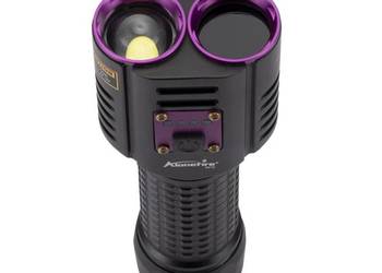 Latarka 2 in1 ultrafioletowa UV Alonefire SV72 365nm + białe światło