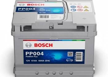 Akumulator Bosch 61Ah 600A EN PP004 PRAWY PLUS