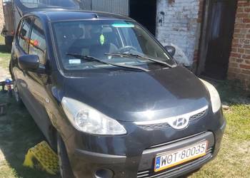 Hyundai i10 2008r uszkodzony. rejestracja 2009r