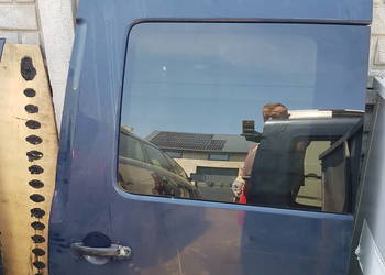 VW CADDY 2K0 DRZWI LEWE SUWANE SZYBA LEWA