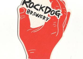 Rockdog - podstawka do piwa. Nr. 2.