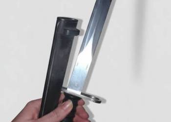 Oryginalny Szwajcarski Bagnet SIG 57 (M57) – Waffenfabrik Bern – Stan BDB