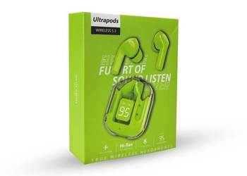 Ultrapods Wireless 5.3  słuchawki bezprzewodowe, dźwięk Hi-Res, wy