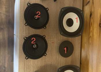 Głośniki różne z demontażu