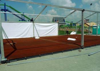 Blaty podłogowe, PODŁOGA pod halę, namiot okolo 100m2 blaty 5x05m pomo