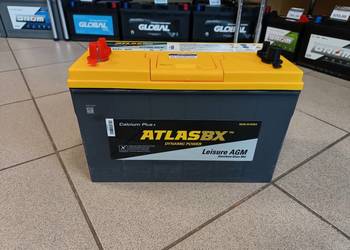 Akumulator 100Ah 1000A(CA) Leisure AGM L+ ATLAS BX  Szczecin