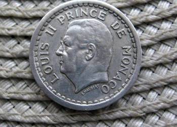 Monako 1 Frank 1943r - Louis II