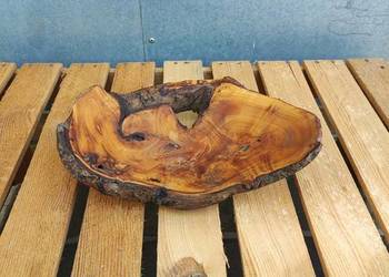 Unikatowa miska drewniana rustykalna | loft