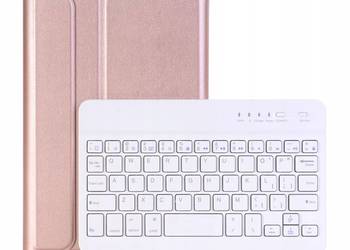 RÓŻOWE ETUI Z KLAWIATURĄ COVER DO IPAD MINI 4/5