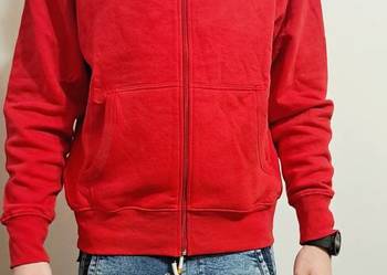 Bluza męska rozpinana z kapturem