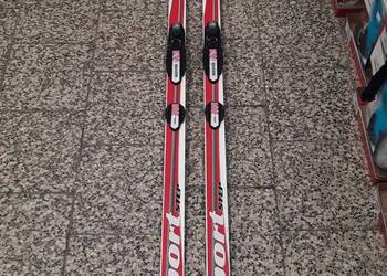 Narty biegowe TISA 200 cm + wiązania NNN + łuska