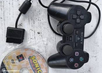 Orginalny Pad PS2 plus gra Sonic mega collection