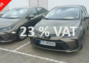 Toyota Corolla 49.5 netto E-CVT 1.8 Hybryda Kamera Cofania Kier.wielof. Kl…
