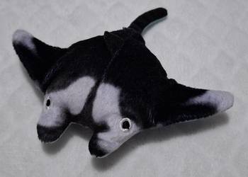 Płaszczka, National Geographic Kids, McDonald's, 2018 (Zabawka, pluszak, ma