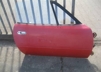 mazda mx5 89-92r drzwi prawe czerwone