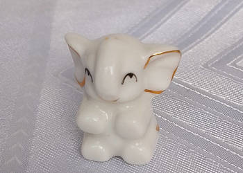 figurka porcelanowa słoń miniaturka