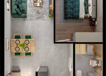 Mieszkanie Poznań 40.14m2 2 pok